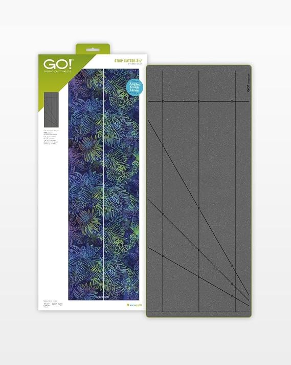 AccuQuilt GO! Fabric Cutting Dies; 3-1/2 inch; Strip Cutter