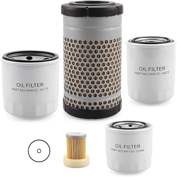 Filter Kit for Kubota RTV-X1140/1100C/1120D - Oil HH150-32094