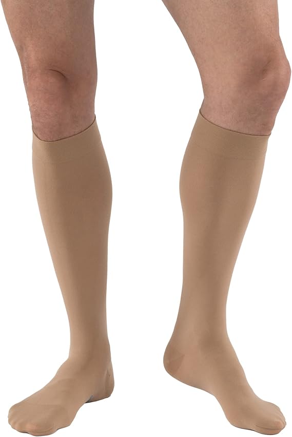 JOBST Relief Knee High Compression Socks, Closed Toe