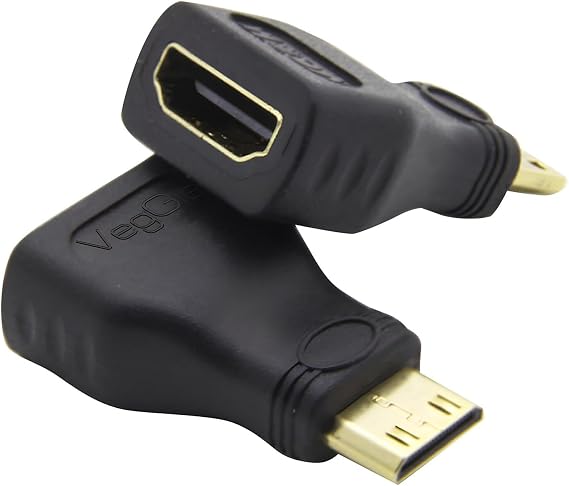 VegGieg Mini HDMI to HDMI Converter Adapter