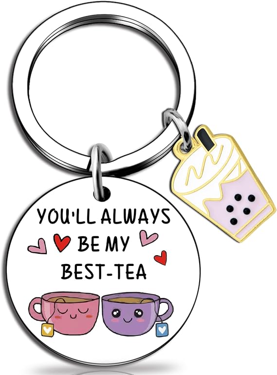 OEHEDOU Bestie Gifts for Women Best Friends Gifts Friendship Gift for Women Friends Cute Item For Bestie Best Friend Birthday Presents Funny Besties Keychain Presents For Friend Female Besties