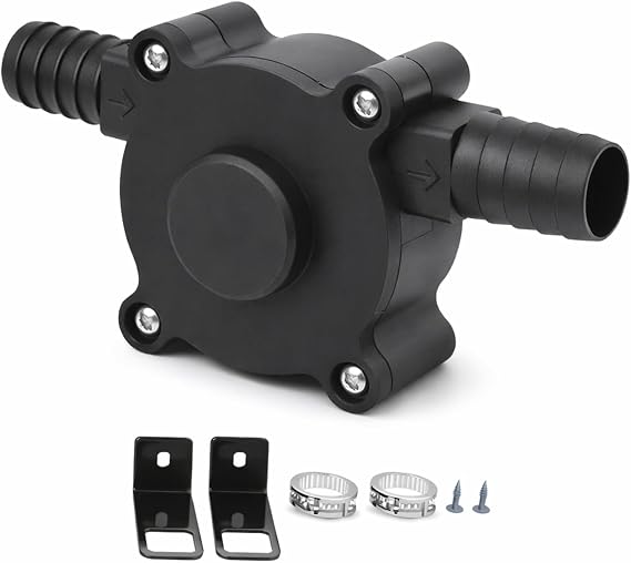 Electric Drill Mini Portable Centrifugal Pump Portable Self-priming Oil Fluid Transfer Pump Household Hand Drill Driven Pump