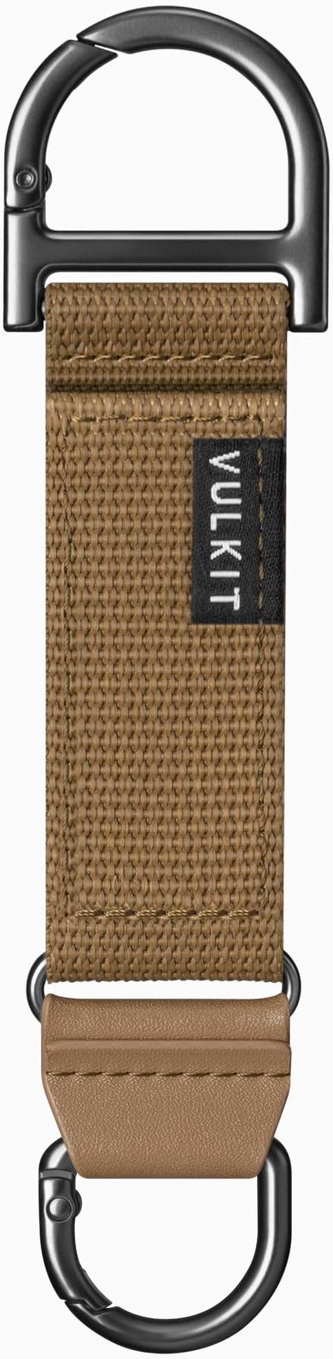 VULKIT Heavy Duty Keychain Durable Nylon Strap for Belt Loop, Molle Pouch, Backpack, Quick Release Key Rings