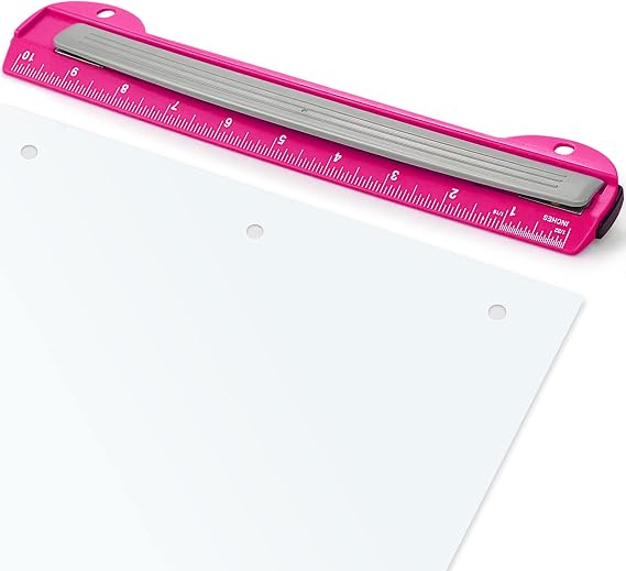 Eagle Portable 3-Hole Punch, 5-Sheet Capacity for 3-Ring Binders