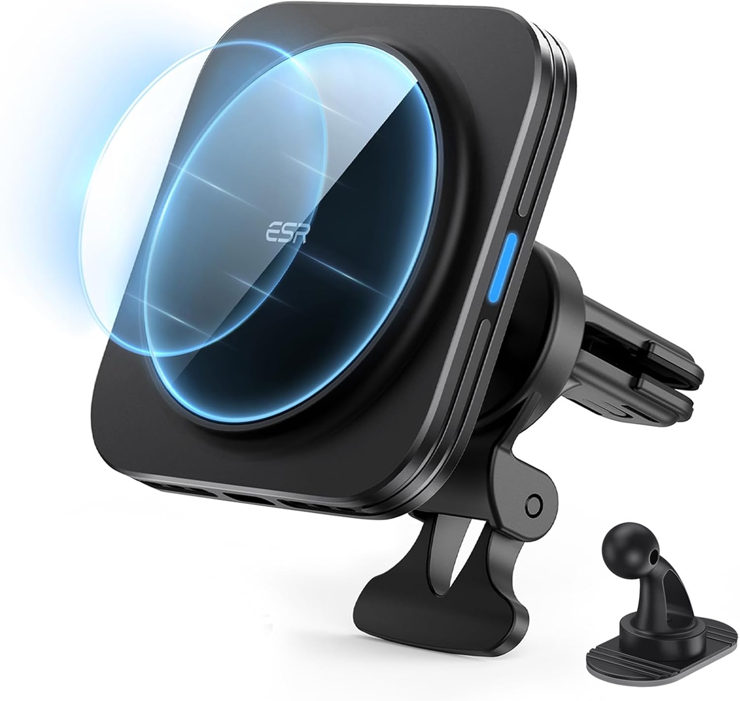 ESR for MagSafe Car Mount Charger[15W Fast Charging], Air Vent Dashboard Magnetic Phone Holder Car Wireless Charger for iPhone Air 17 Pro Max 16 15 14 Plus 13 12 Mini, Galaxy S25, MagSafe Accessories