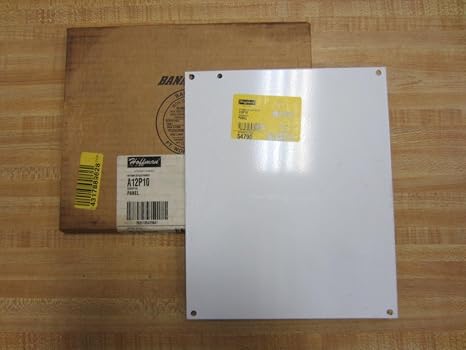 Hoffman Enclosures - A12p10 - Panel, Enclosure, 10.75inx8.88in, Steel