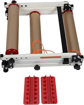 Bike Rollers Mountain Road Bicycle Cycling Riding Platform, Indoor Fitness Equipment with Symmetrical Conical Bearings, Adjustable Front Wheel Bracket, Non Slip Foot Pedal