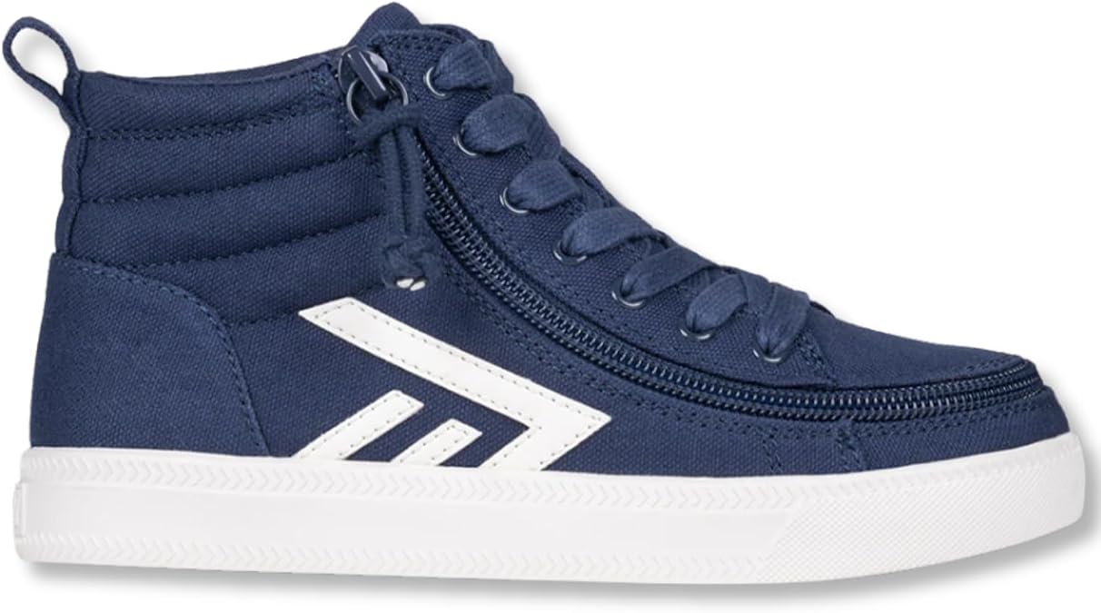 SpecialKids.Company Billy Adaptive High Top, Wrap Around Zip, Canvas