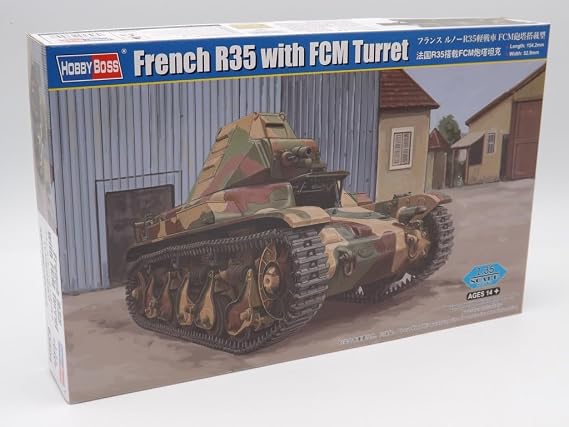 HOBBYBOSS 1:35 French R35 with FCM Turret