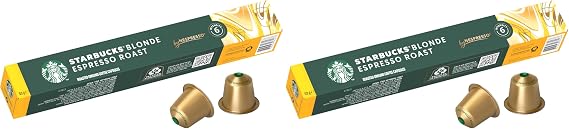 Starbucks By Nespresso Blonde Espresso Kapsül Kahve 1 X 10 Adet (2 paketi)