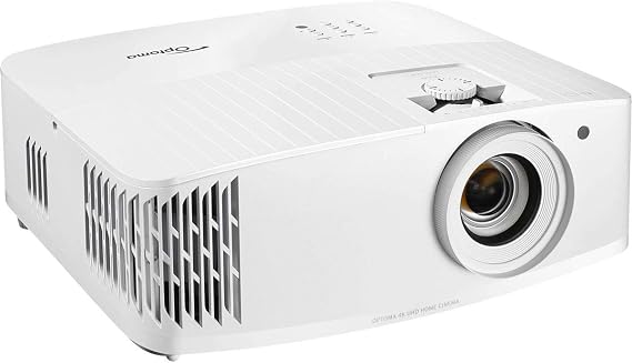 Optoma UHD50X True 4K UHD Projector for Movies & Gaming | 240Hz Refresh Rate | Lowest Input Lag on 4K Projector | Enhanced Gaming Mode 16ms Response Time | HDR10 & HLG Compatibility | 3400 lumens