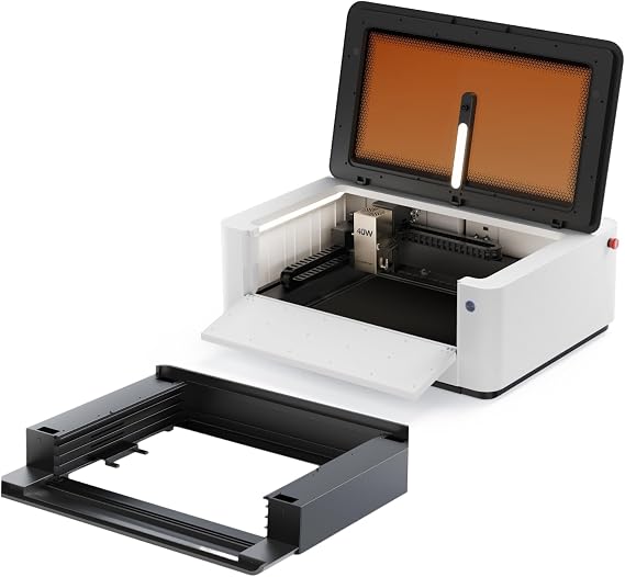 LaserPecker LX2 40W Laser Cutter Engraver + LaserPecker Riser Base for LX2