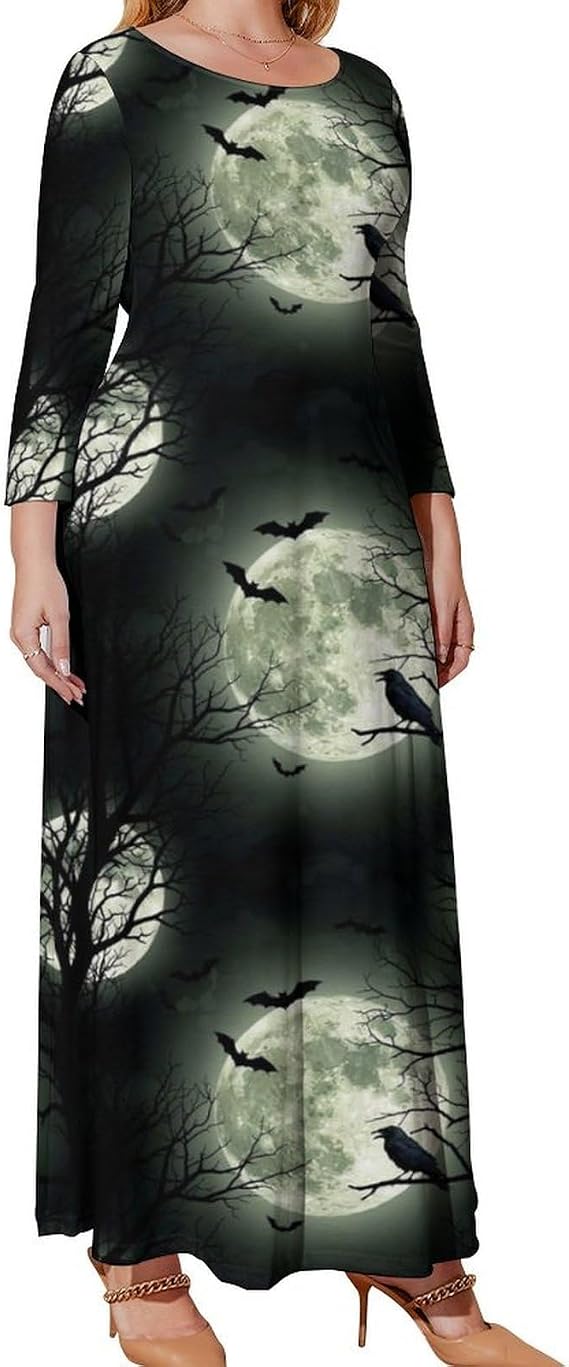 Casual Long Dress Plus Size Maxi Dresses for Womens