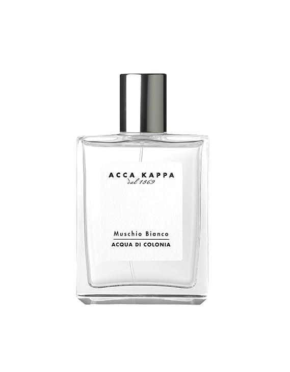 Acca Kappa White Moss Eau de Cologne for Men and Women, Clean Citrus Scent