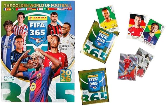 Panini FIFA 365 2026 Çıkartma Koleksiyonu - Başlangıç Paketi