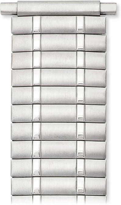 Speidel Stainless Steel Twist-O-Flex Expansion Watchband Compatible with 18-22mm Watches