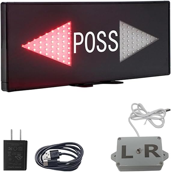 LED Basketball Possession Indicator Arrow,Ball Possession Indicator Electronic Arrow,Toggle Switch Operation,for Scrimmage,Practice