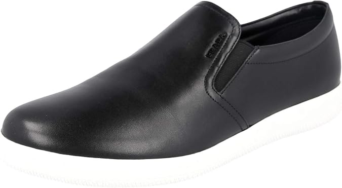 Prada Men's 4D2776 O3Y F0632 Leather Trainers/Sneaker