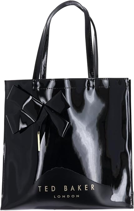 Ted Baker shoulder bag Niconna Bow Detail Large Icon Bag Black