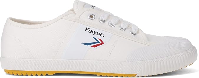 FEIYUE Fe Lo 1920 Vegan Leather or Recycled Canvas Training Shoes, Unisex Low Top Great Sneakers for Martial Arts, Parkour, Lifting, and Great for Every Day Casual Wear