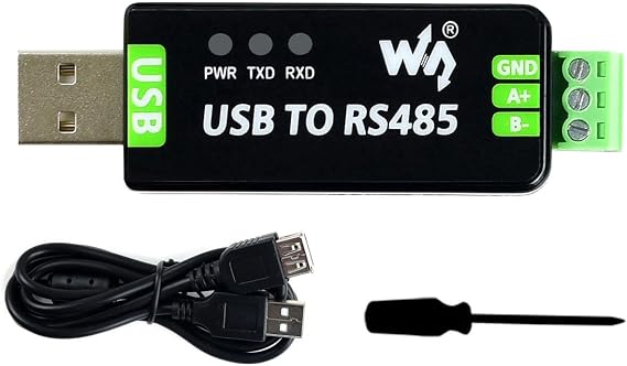 Waveshare USB to RS485 Converter with Protection Circuits, Compatible with TVs