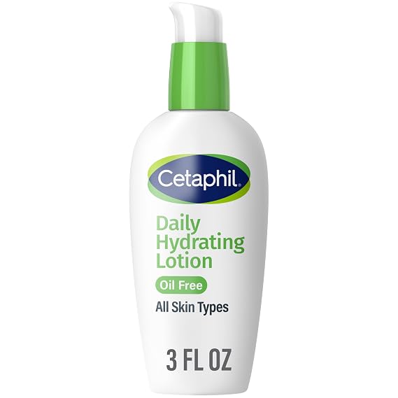 Cetaphil Daily Hydrating Face Lotion, Hyaluronic Acid, 3oz