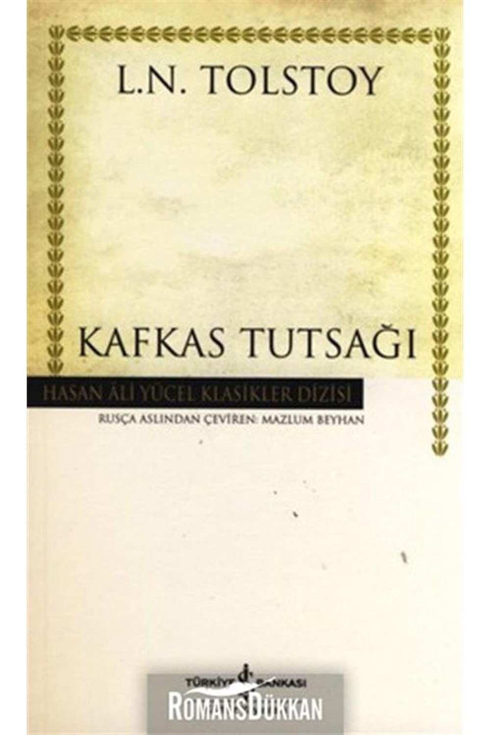 Kafkas Tutsağı Kağıt Kapak – Kapağı kaldırın, 1 Ocak 2010