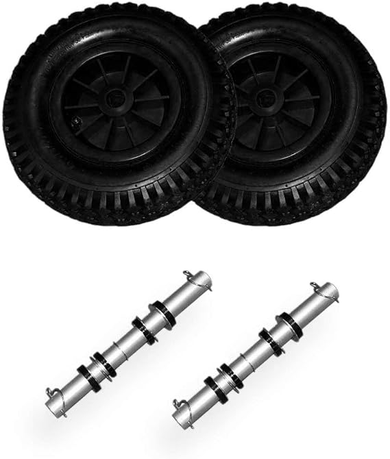 14" Dual Wheels Upgrade Kit for Seamax New 2020 Version Deluxe Launching Wheels System