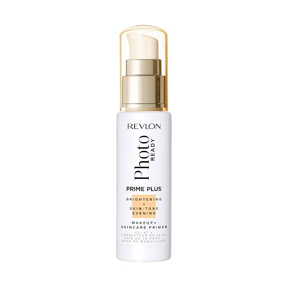 Revlon PhotoReady Prime Plus Makeup Primer, Brightening,1 fl oz