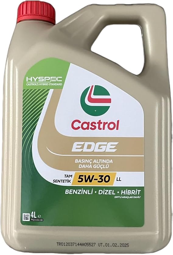 Castrol Edge 5w-30 LL 4 Liter 2025 Ü.T