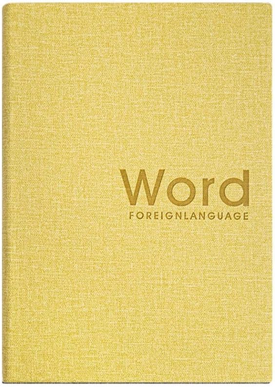 Notebook Portable Journal Quality Ruled Writing Office Paper Exquisite Notepad Perfect for Office Home School Or Business (Color : Yellow)