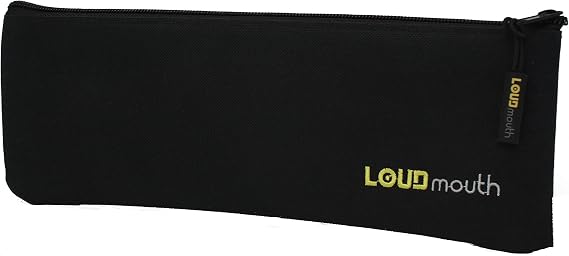 Loudmouth Long Zippered Pouch for Large Wireless Microphones | Mic Bag
