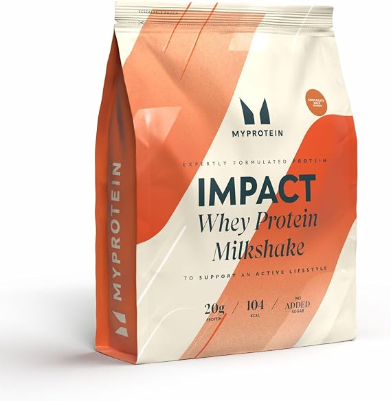 Myprotein Impact Whey Protein Milkshake - Chocolate Milk | 90 Servings | Creamy Dessert-Style Gym Shake | 20g+ Protein Per Serving | Rich, Smooth & Indulgent Taste | Low Fat & Easy Mixing