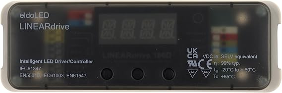 LINEARdrive 180D DMX/RDM, 4 control channels, constant voltage, 4xLED outputs, plastic long