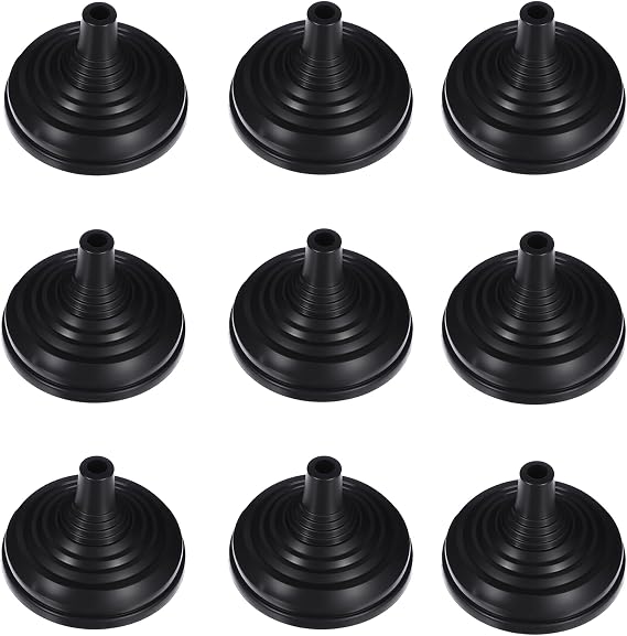 Negotiation Work Flag Stand, 9 Pcs Black Small Flags Holder Table Flag Base
