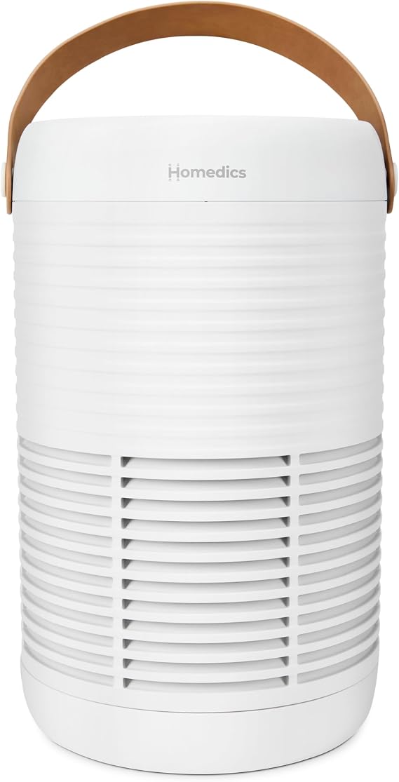 Homedics 3in1 True HEPA Air Purifier for 975 Sq Ft of Coverage/Hour