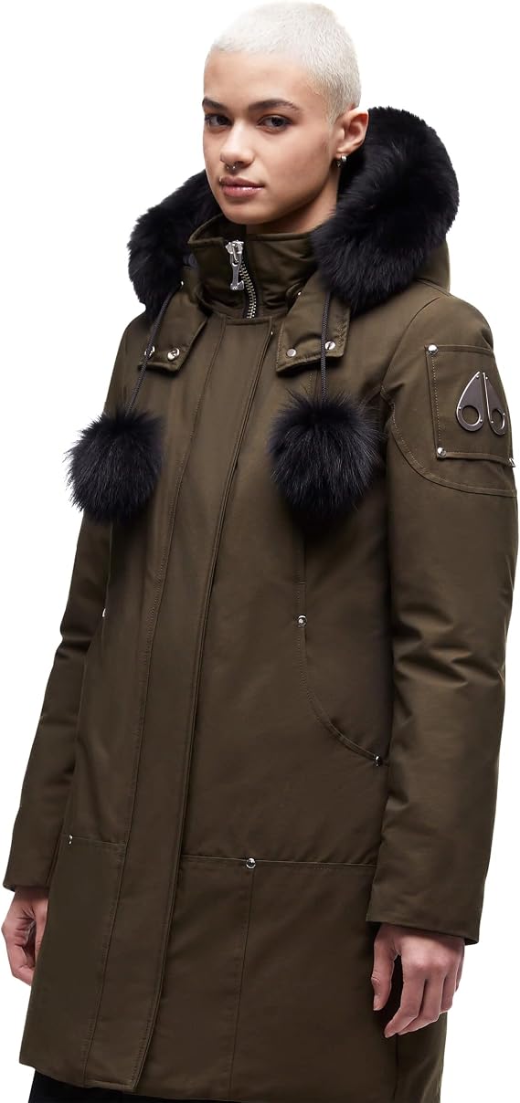 Moose Knuckles Women's Stirling Parka Shearling Neoshear