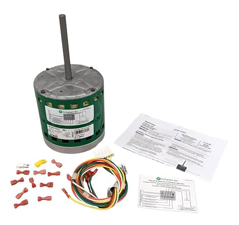 Evergreen CECOMINOD073162 GE Genteq 1/3 HP 230 Volt Replacement X-13 Furnace Blower Motor