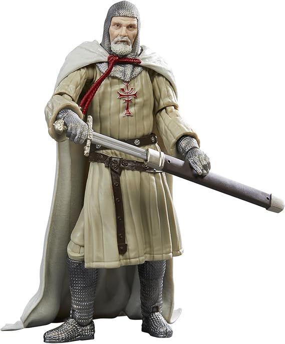 Indiana Jones and The Last Crusade Adventure Series Grail Knight Action Figure, 6-inch Action Figures, Ages 4 and up | Indiana Jones 6 Inch Action Figure Wave 3 - Grail Knight (The Last Crusade)