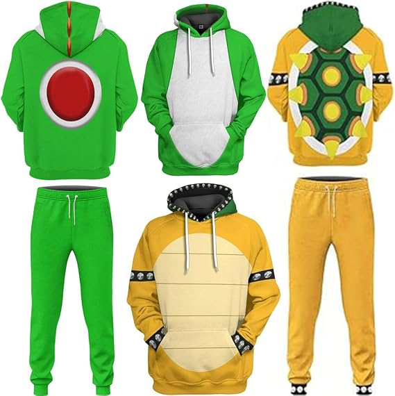 Anime Hoodie Cosplay Costume - Adult Men's 3D Print Sweatshirt