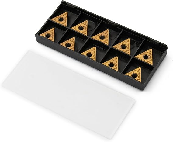 TNMG160408-HQ LF9011 TNMG332 CNC Carbide Turning Inserts For Steel, 10Pcs Indexable Lathe for blades With High Grip Strength And Long Service Life