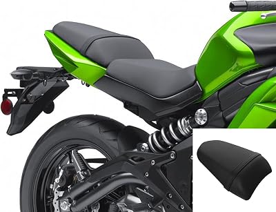 XMT-MOTO Rear Passenger Seat Fit For Kawasaki Ninja 650 EX650 ER-6N ER650 2012-2016