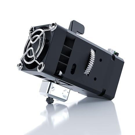 BIQU H2 500C Extruder Upgrade All Metal Hotend High Temperature Printing 1.75mm Filament Hardened Steel Nozzle Dual Gear Direct Extruder with PT100&Max31865 for BIQU BX B1 SE Plus DIY Printer Kits