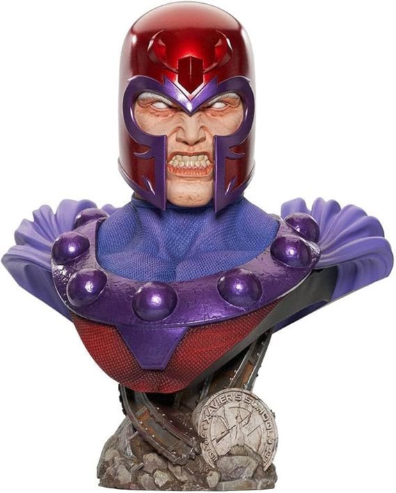 DIAMOND SELECT TOYS LLC Legends in 3-Dimensions: Magneto 1:2 Scale Bust