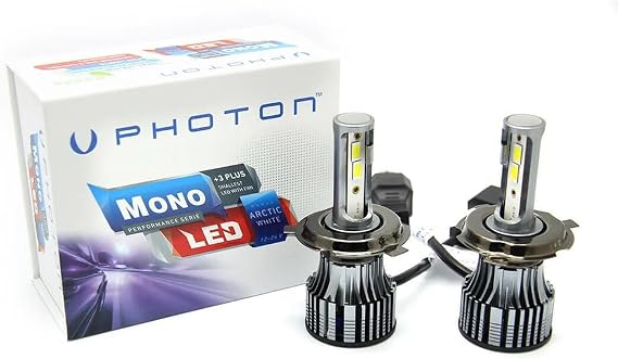 Photon Mono CSP Led Xenon 6000K White Light 12800L - H4