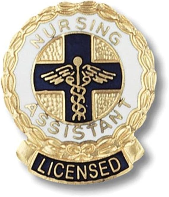 Prestige Medical Emblem Pin, Licensed Nursing Assistant
