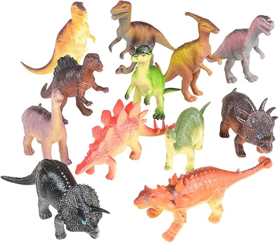 Rhode Island Novelty 6"-8" Dinosaurs