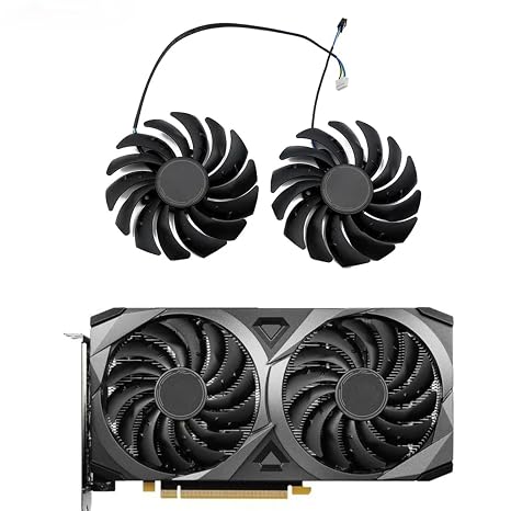 95mm PLD10010S12HH RTX3060 RX6600 6700 XT gpu Cooling Fan for MSI RTX 3070 3060 3060Ti Ventus 2X OC Graphics Card Cooler