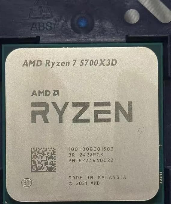 Compatible for 100-100001503 AMD Ryzen 7 5700X3D R7 CPU Socket AM4 Zen 3 96MB L3 Desktop CPU Processor