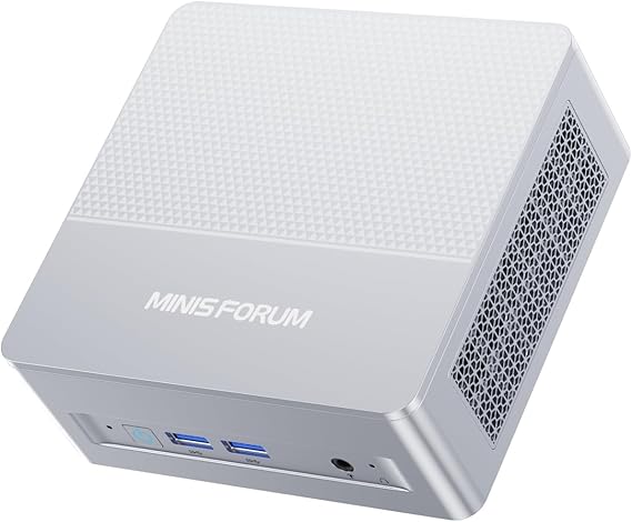 MINIS FORUM X1-Lite 255 Mini PCAMD Ryzen 7 255 (8C/16T) Radeon 780M 32GB DDR5 RAM 1TB SSD OCuLink eGPU WiFi 6E & 2.5GbE LAN HDMI DP USB4 Triple Display 4× USB-A